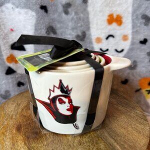 Disney Villains Ceramic Measuring Cup Set of 4 Evil Queen Ursula NWT